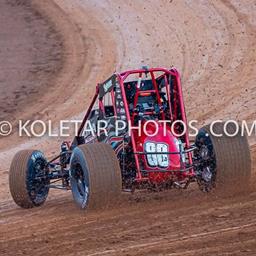 Amantea Scores Seventh-Place Finish With USAC East Coast Sprint Cars at Winchester Speedway
