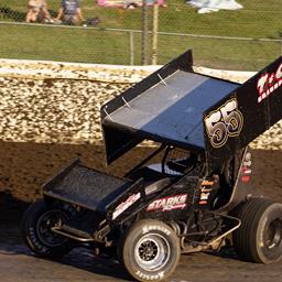 Starks Rallies for Top-10 Results With World of Outlaws at Skagit Speedway and Grays Harbor Raceway