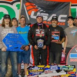 BURKS BAGS USAC WSO / MWRA SPRINT MAIN AT 81 SPEEDWAY