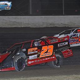 Magnolia Motor Speedway (Columbus, MS) – Crate Racin’ USA – Dr. Dirt Hall of Fame Classic – November 3rd-4th, 2023. (Brian McLeod photo)