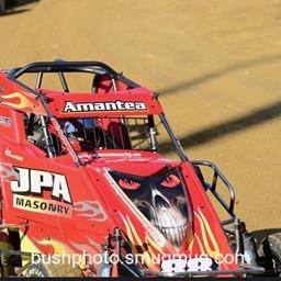 Amantea Runs Top-10 Streak to Nine, Turns Focus to 360 Sprint Car Debut