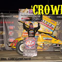 Saldana Scores Four Crown Win at Eldora Speedway