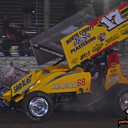 Flat Tire Derails Justin Sanders In Merced