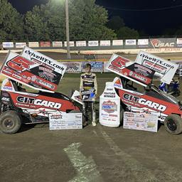 Flud, Timms and Cole Capture Lucas Oil NOW600 Series Sooner 600 Week Triumphs at Port City Raceway