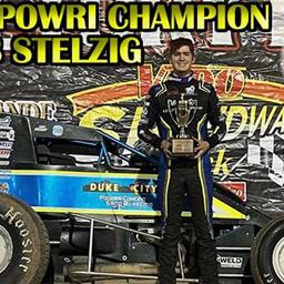 Caleb Stelzig Captures 2022 POWRi NMMRA Season Championship