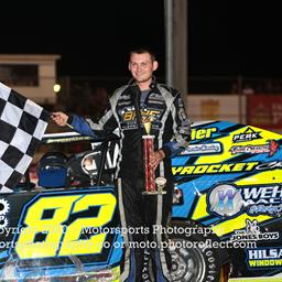 McBirnie posts first IMCA Modified victory