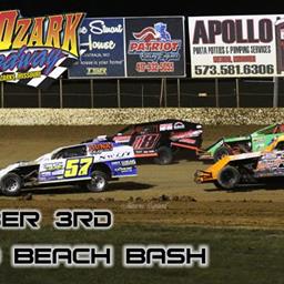 Lake Ozark Speedway B-Modified Beach Bash Approaches