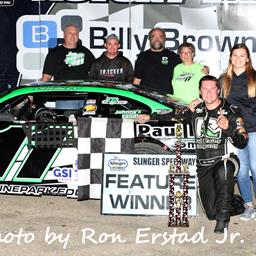 Alex Prunty wins rescheduled Alan Kulwicki Memorial at Slinger