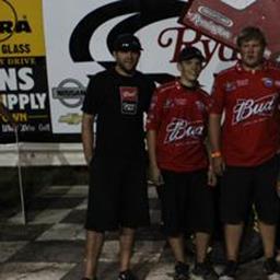Wheel to Wheel: Saldana Edges Haudenschild in Thriller at River Cities Speedway to Win the Duel in the Dakotas