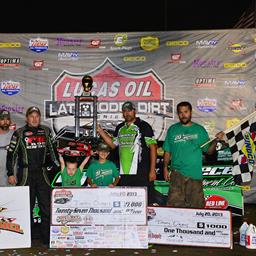 Owens Wins Barnburner at I-80 Speedway’s Silver Dollar Nationals