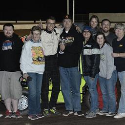 Jarrett Martin and Scotty Milan Win with Last Lap Passes in Power 600 Series – Precision Tile Action