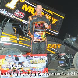 Blaney Brings Home $12,000 Payday for Winning Winter Heat Sprint Car Showdown Opener