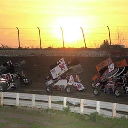Herrera Hustles Up ASCS Southwest Win at Canyon Speedway Park!