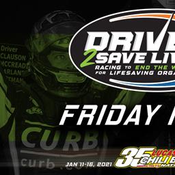 Driven2SaveLives Join Chili Bowl Nightly Sponsor Lineup