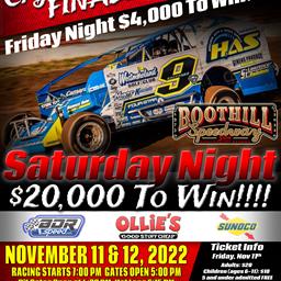 Short Track Super Series Modified &quot;Cajun Swing&quot; Closes Out Boothill Speedway&#39;s 50th Anniversary Season November 11th and 12th