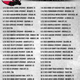 Lucas Oil American Sprint Car Series Sets 48 Dates in 2023