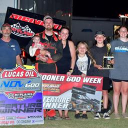 Sooner 600 Finale Wins Go To Frank Flud, Jett Nunley, and Chelby Hinton