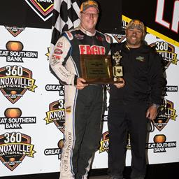 Hodnett Dominates Night 2 of the 27th Knoxville ASCS 360 Nationals presented by Great Southern Bank!