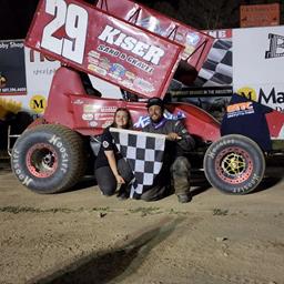 Seven Winners In Seven Races As Dalton Herrick Wins CRSA A-Main At Penn Can