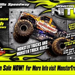 Monster Truck Nitro Tour 2 Big shows, 1 day! Sept 18th