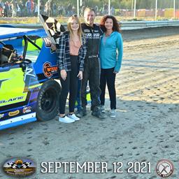 Delaine, Alcock, Mira, G. Strachan Take Season Finale Checkered Flags