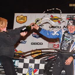 Bloomquist Makes History, Wins DTWC at Portsmouth Raceway Park