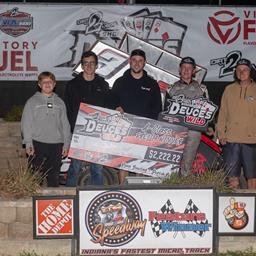 Schroeder Rolls Top Shelf For A-Class Win During Deuces Wild Shootout Prelim