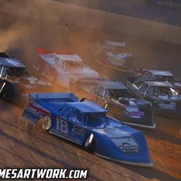 The Dirt Track at Charlotte (Concord, NC) – World of Outlaws Case Late Model Series – World Finals – November 2nd-4th, 2023. (Josh James photo)