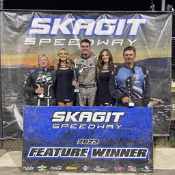Starks Captures Second Straight Skagit Speedway Championship After Winning Two Features During Season Finale