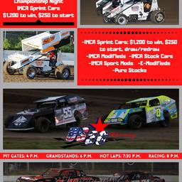 Championship Night this Friday at US 36 Raceway