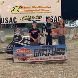 Hinton and Rueschenberg Win During Lucas Oil NOW600 Series Debut at Solomon Valley Raceway