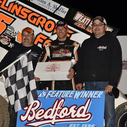 Shultz Goes Back to Back with a Win at Bedford Speedway