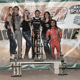 Kyle Larson Sweeps The ASCS Southwest Copper Classic