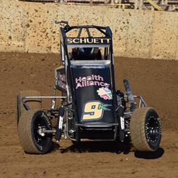 Schuett ends POWRi Speed Week with a top ten finish