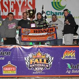 Steven Bowers Jr. called his $5,000 feature win at RPM Speedway’s Fall Nationals the biggest of his IMCA Modified career