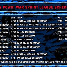 Lucas Oil POWRi WAR Sprint League Readies for 2022 Season Start