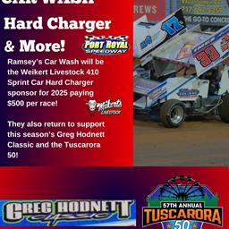 Ramsey&#39;s Car Wash to Support 410 Hard Charger and More in 2025