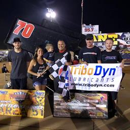 Tucker Tames Fayetteville Motor Speedway for TriboDyn Lubricants Carolina Sprint Tour Triumph