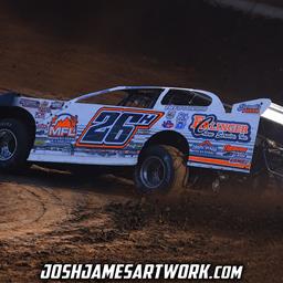 Jacksonville Speedway (Jacksonville, IL) – MARS Championship Series – Wild Man Kelly Classic – July 21st, 2023. (Josh James Artwork)