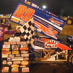 Crawley sweeps Gumbo Nationals and Mid-South season finale at Greenville Speedway