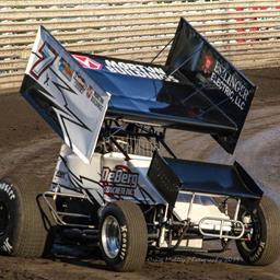Henderson and Sandvig End First Season Together With Tough Luck at Lakeside Speedway