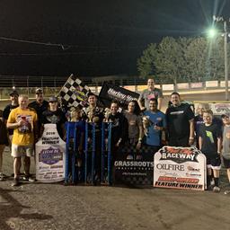 Flud and Timms Post Pete Frazier Memorial Wins at Port City Raceway During Lucas Oil NOW600 Series Action