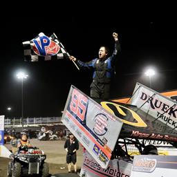 Drueke, Ballenger and Gough Capture Opening-Night Victories at Huset’s Speedway During Spartan ER Night