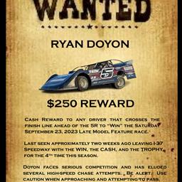 End Ryan Doyon&#39;s Winning Streak for $250