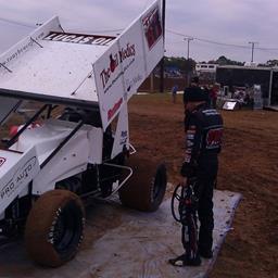 Bruce Runs Third at Western World