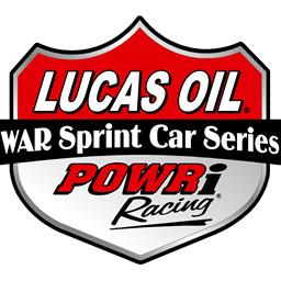 POWRi Partners with WAR Sprint Car Series, Lucas Oil Comes Aboard as Title Sponsor