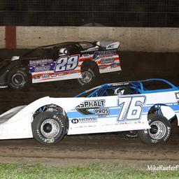 300 Raceway (Farley, IA) – Lucas Oil MLRA – July 2nd, 2021. (Mike Ruefer photo)