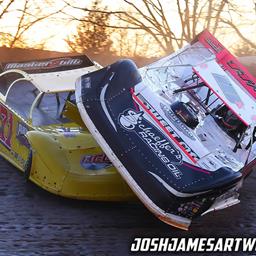 Talladega Short Track (Eastaboga, AL) – Ice Bowl – January 7th-8th, 2022. (Josh James Artwork)