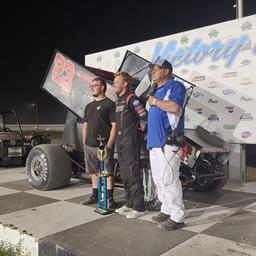 Seth Bergman Sweeps ASCS Frontier At Big Sky Speedway