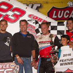 Seth Bergman Prevails With Lucas Oil ASCS At Cocopah Speedway